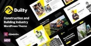 Builty – Construction WordPress Theme
