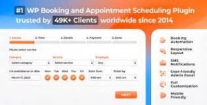 Bookly PRO  Appointment Booking and Scheduling Software System