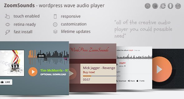ZoomSounds – WordPress Audio Player