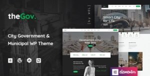 TheGov  – Municipal and Government WordPress Theme