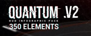 Quantum HUD Infographic v2 for After Effects