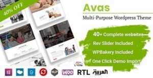 Avas – Multi-Purpose WordPress Theme